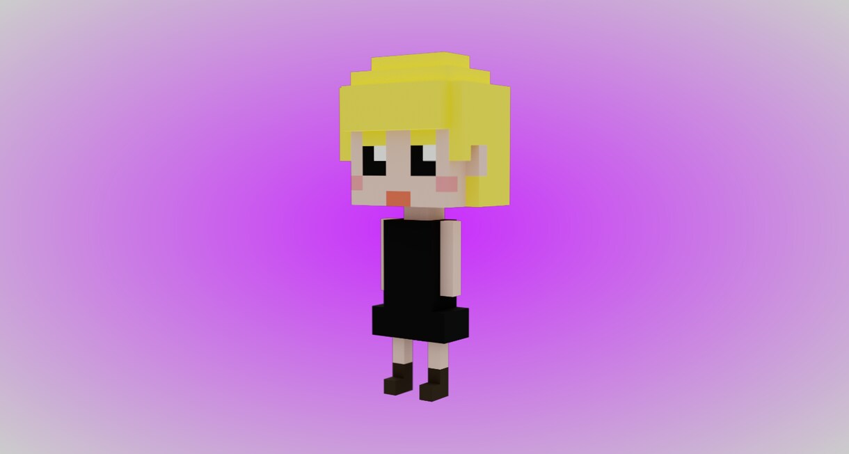 3Dボクセルイラスト制作します SNSアイコン イラスト素材にかわいいボクセルアート イメージ6