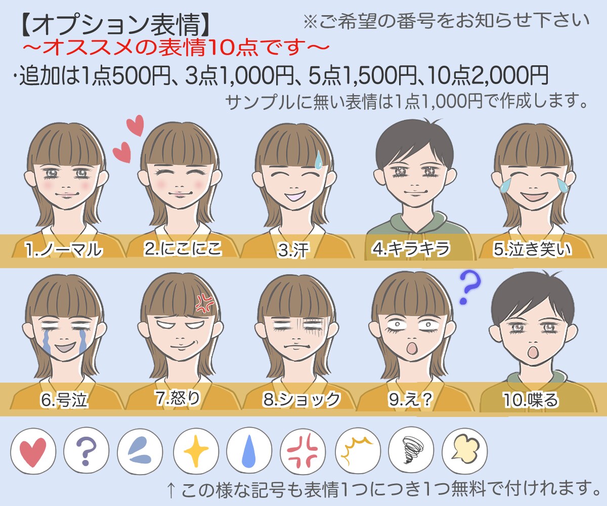 限定5名★ゆるかわSNSアイコン描きます 実績作り特価・GIFアニメプレゼント付き♪ イメージ3