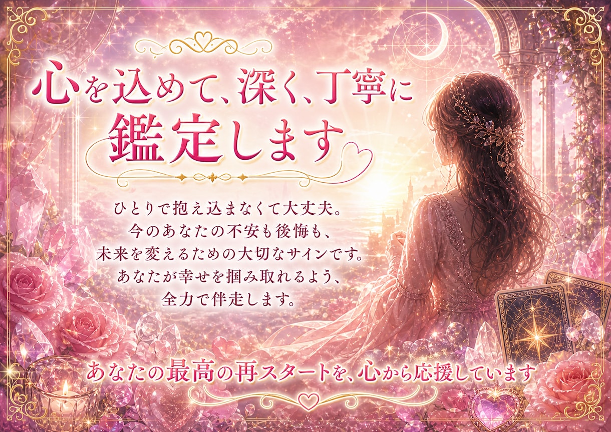 復縁♡復活愛♡複雑恋愛♡タロットと霊視で占います お相手の深層心理を読み解き、望む未来への最短ルートを導きます イメージ10