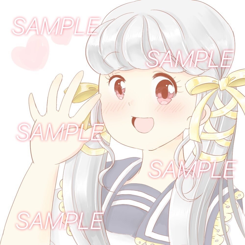 イラスト制作☆可愛い萌え系タッチで描きます SNS用アイコン、ヘッダー、似顔絵、1枚イラストなどに♪ イメージ1