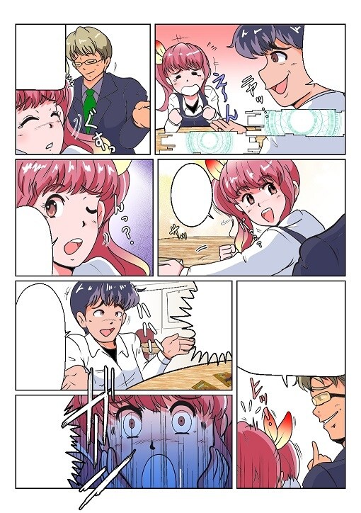 マンガ描きます。広告マンガ企業マンガ個人的目的ます 宣伝用マンガプレゼント用マンガ描きます イメージ6