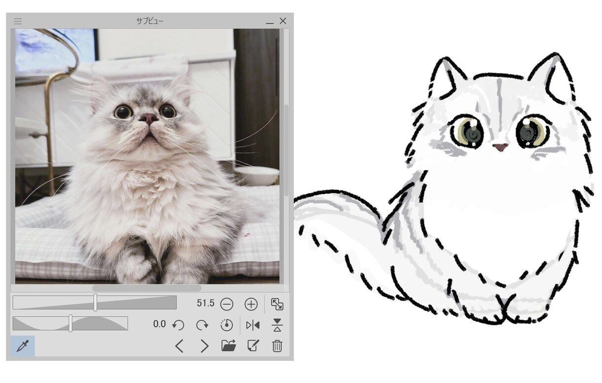愛猫ちゃんのイラスト描きます ！デフォルメ化して、かわいくキャラクターデザイン！ イメージ5