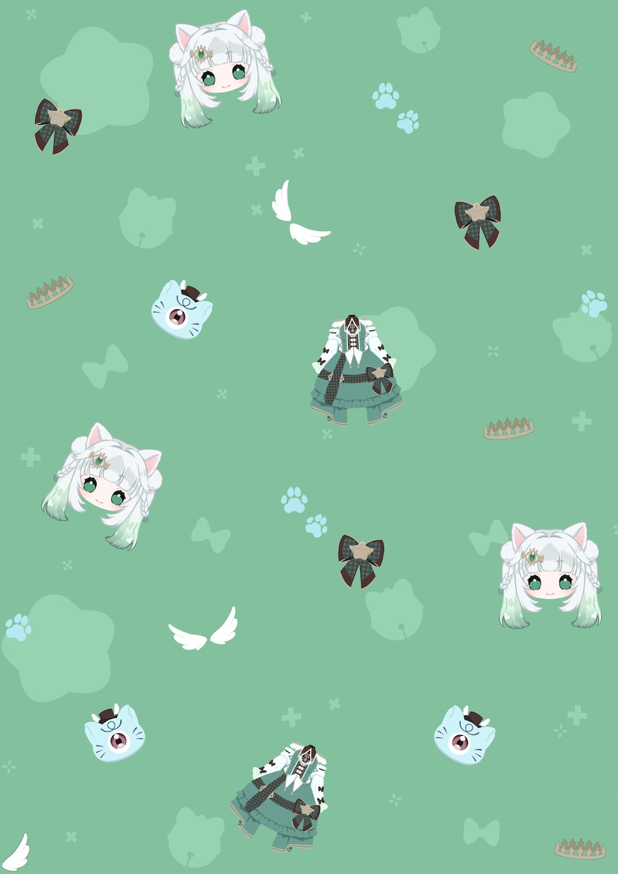 VTuberオリキャラの概念パターン制作します 小物まで丁寧に可愛く制作します♡商用無料です♪ イメージ2