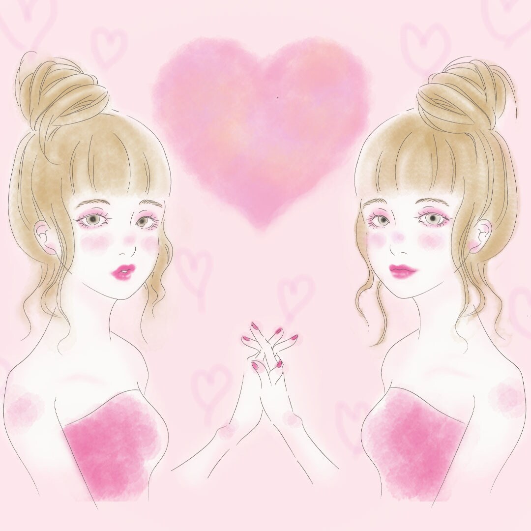 女性に人気♡オシャレなイラスト、似顔絵描きます ふんわり系、おしゃれ系で描きます！ イメージ10