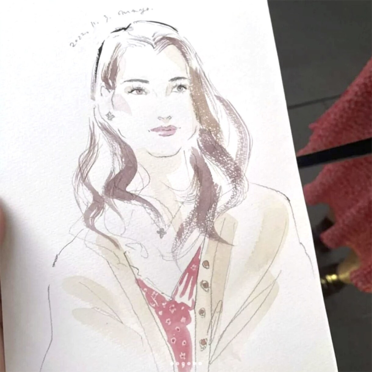 プロのイラストレーターが似顔絵を描きます 第一線で活躍するイラストレーターが似顔絵を描きます。 イメージ5