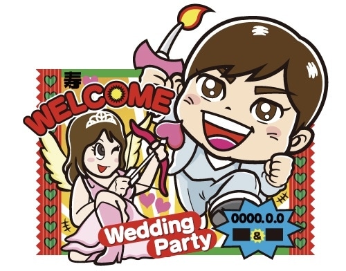 ビックリマン風にアレンジした似顔絵を描きます リアルではなくキャクター化したイラスト似顔絵をご提案✨ イメージ4