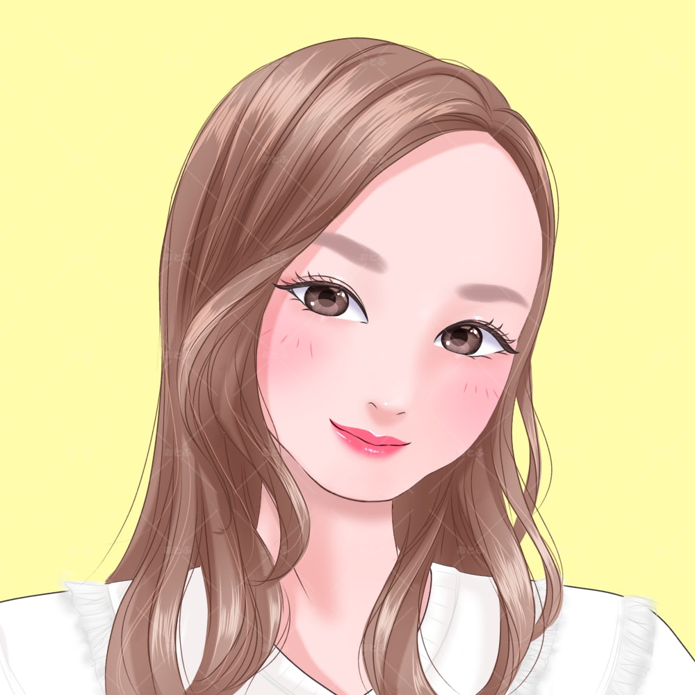 アニメ風で好印象♡オシャレ可愛い似顔絵描きます 商用可、ラフ修正無制限！！アイコンやプレゼントにもgood イメージ10