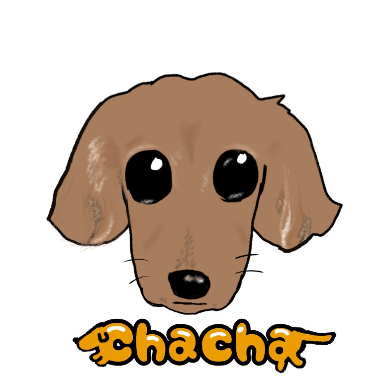 愛犬のイラストを描きます わんちゃんのイラストをマグカップなどにしてみませんか＊ イメージ3