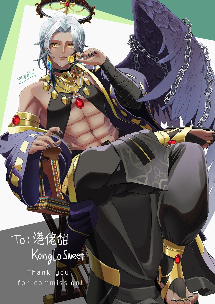 キャライメージに合ったイラスト全般描きます ちょっぴり重厚感のあるアニメ風イラストが得意です！ イメージ7