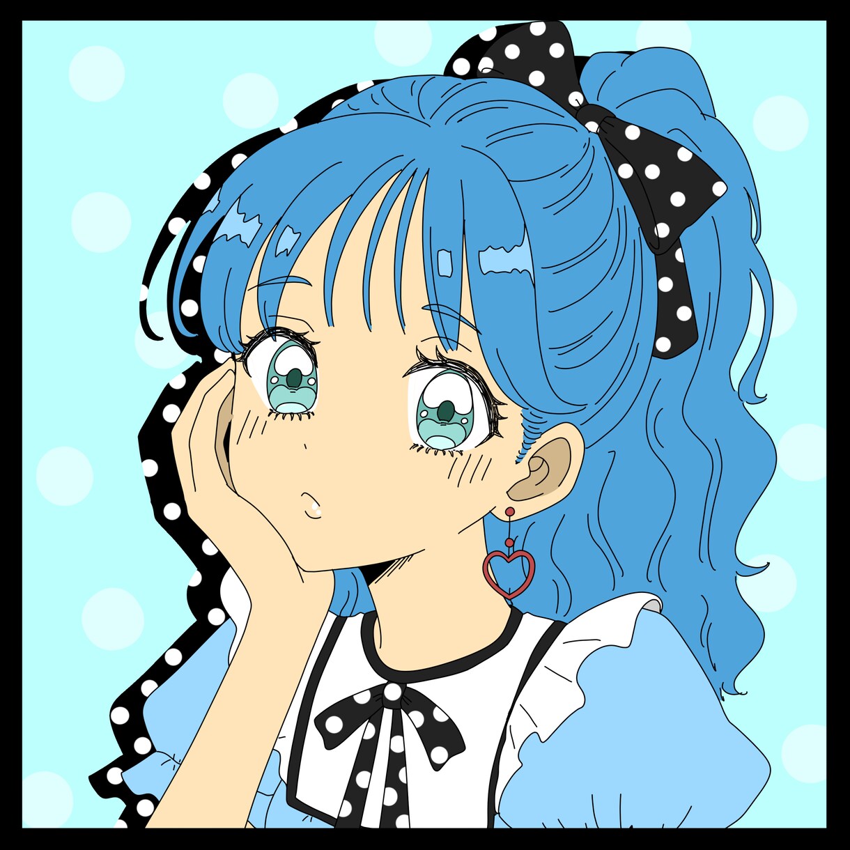 平成レトロ風のかわいいイラスト描きます 平成ギャル・ポップ・ゆるかわ系など幅広く対応♪ イメージ3
