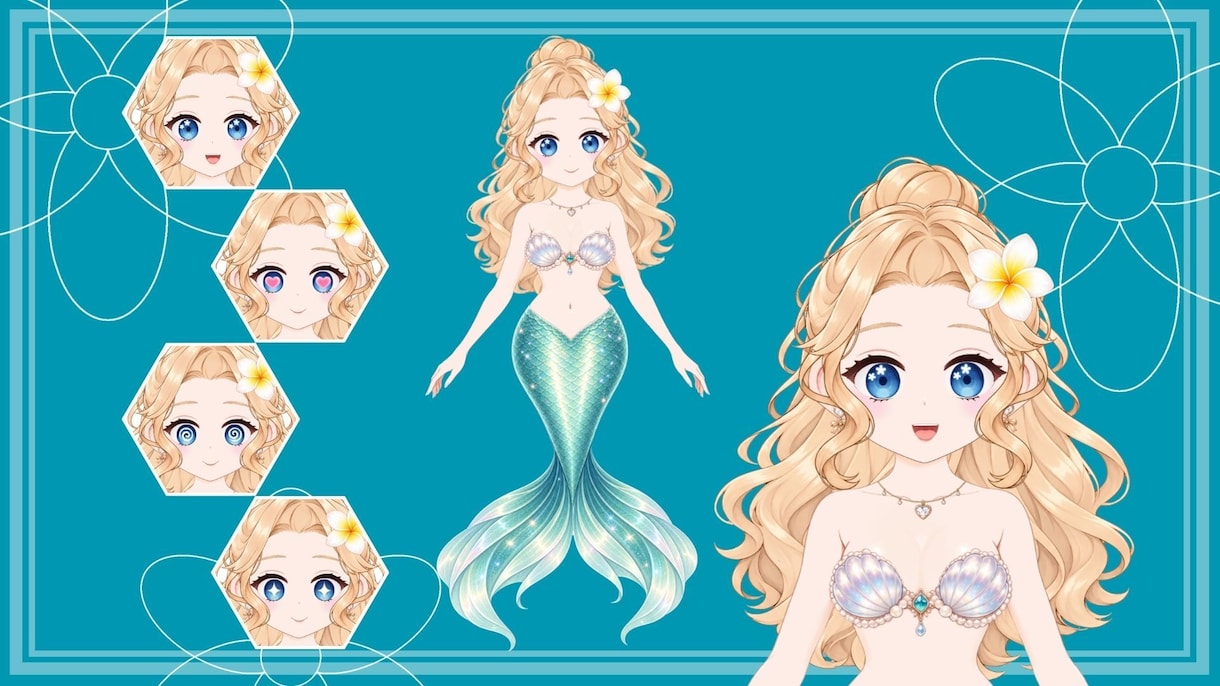 Vtuber初心者さん歓迎！３万円から対応できます 【お気に入りのキャラクターをLive2Dで動かしませんか？】 イメージ2