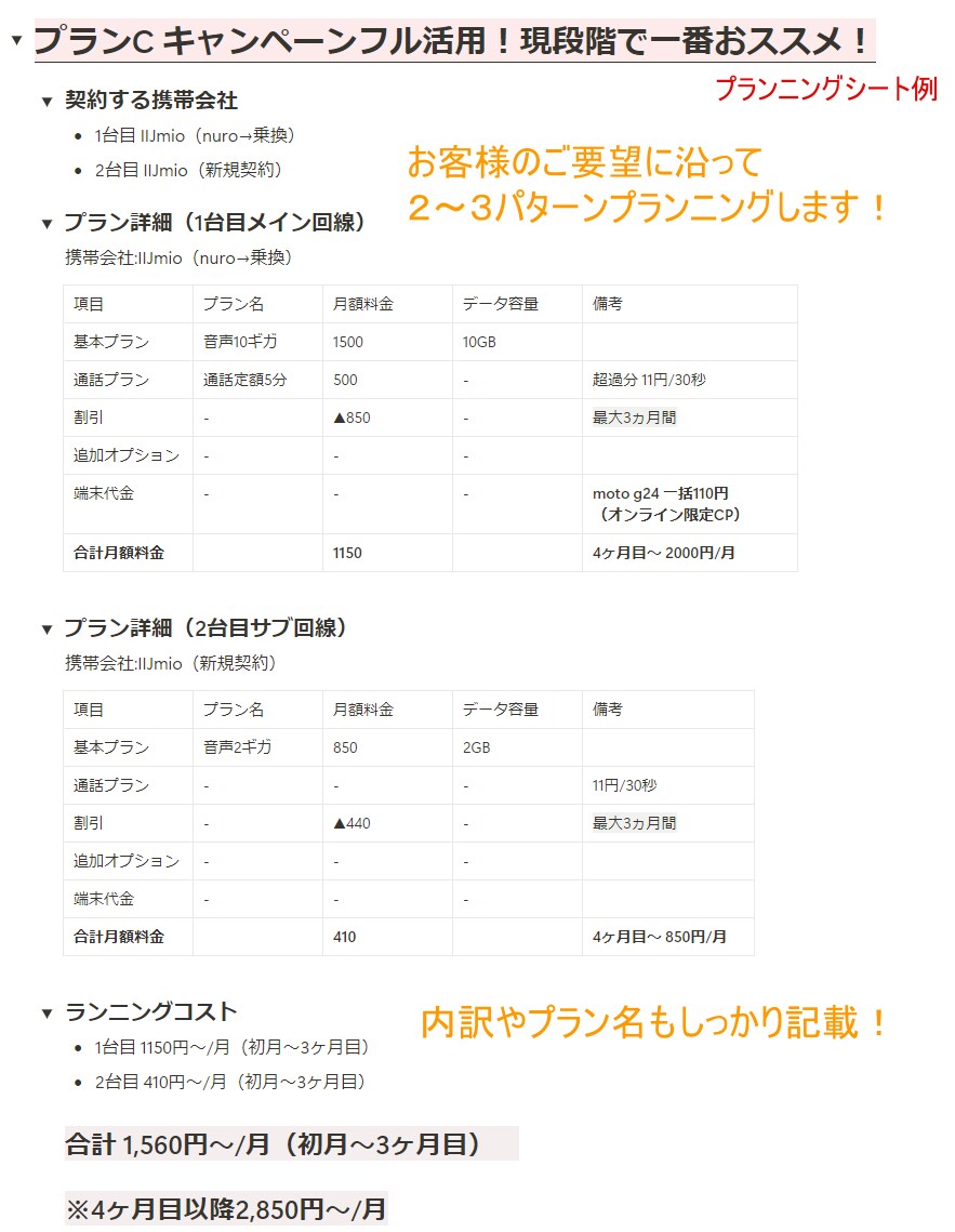 あなたにピッタリのスマホプランニングをします 業界歴14年のプロが完全お客様目線でプランニング！ イメージ2
