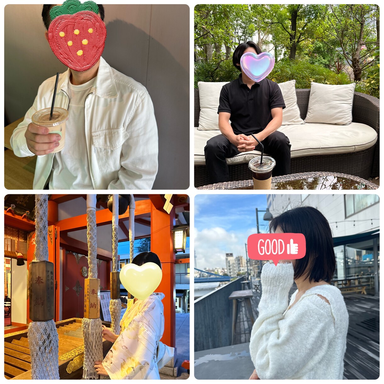 5月限定価格20代女子目線でアプリの写真を撮ります 撮影歴４年の私が自然に希望の場所でスマホ撮影します イメージ1