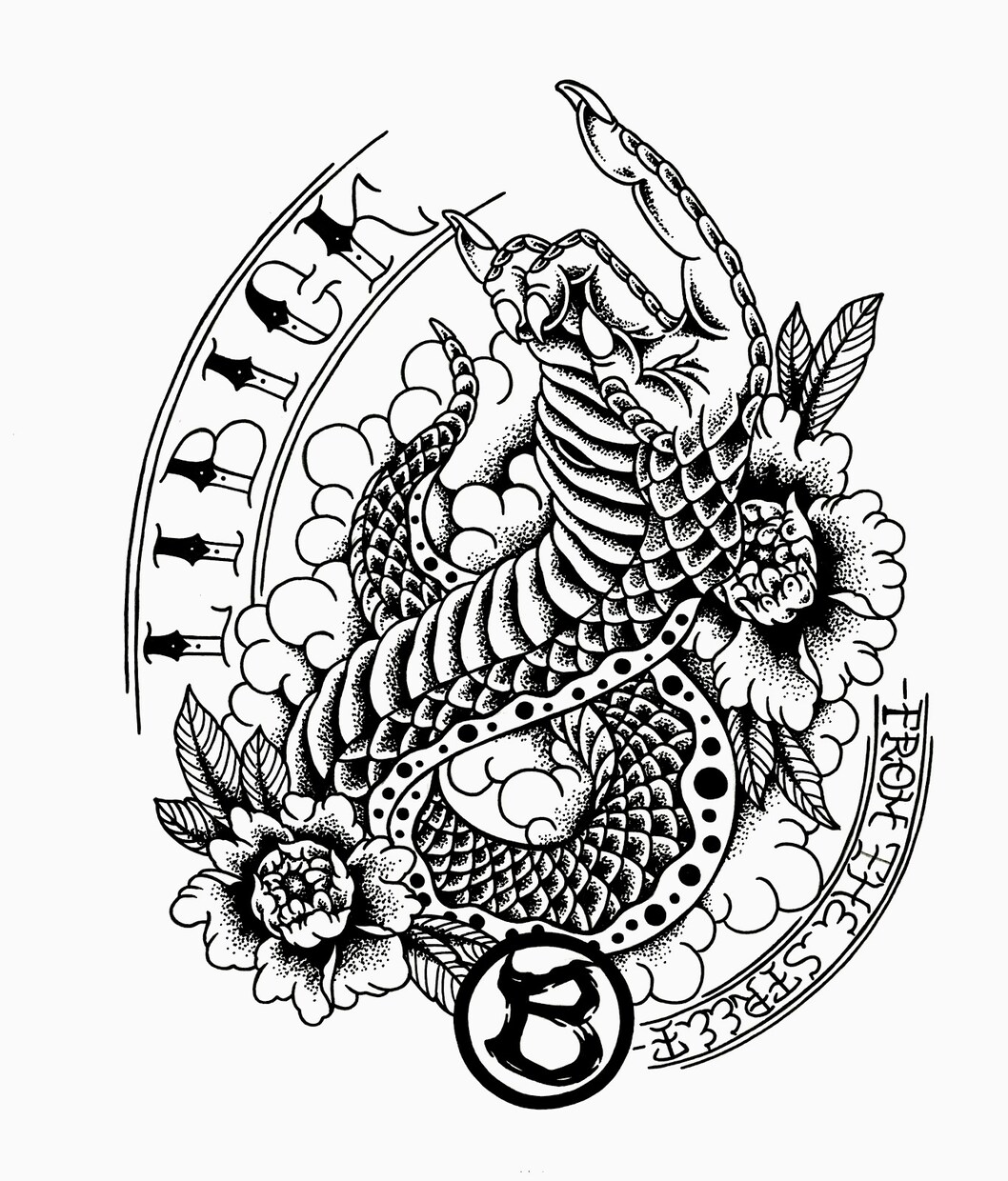 手描きでTシャツなどのアパレルのデザインを描きます プロの画家が手描きでTシャツなどのデザインを描きます。 イメージ5