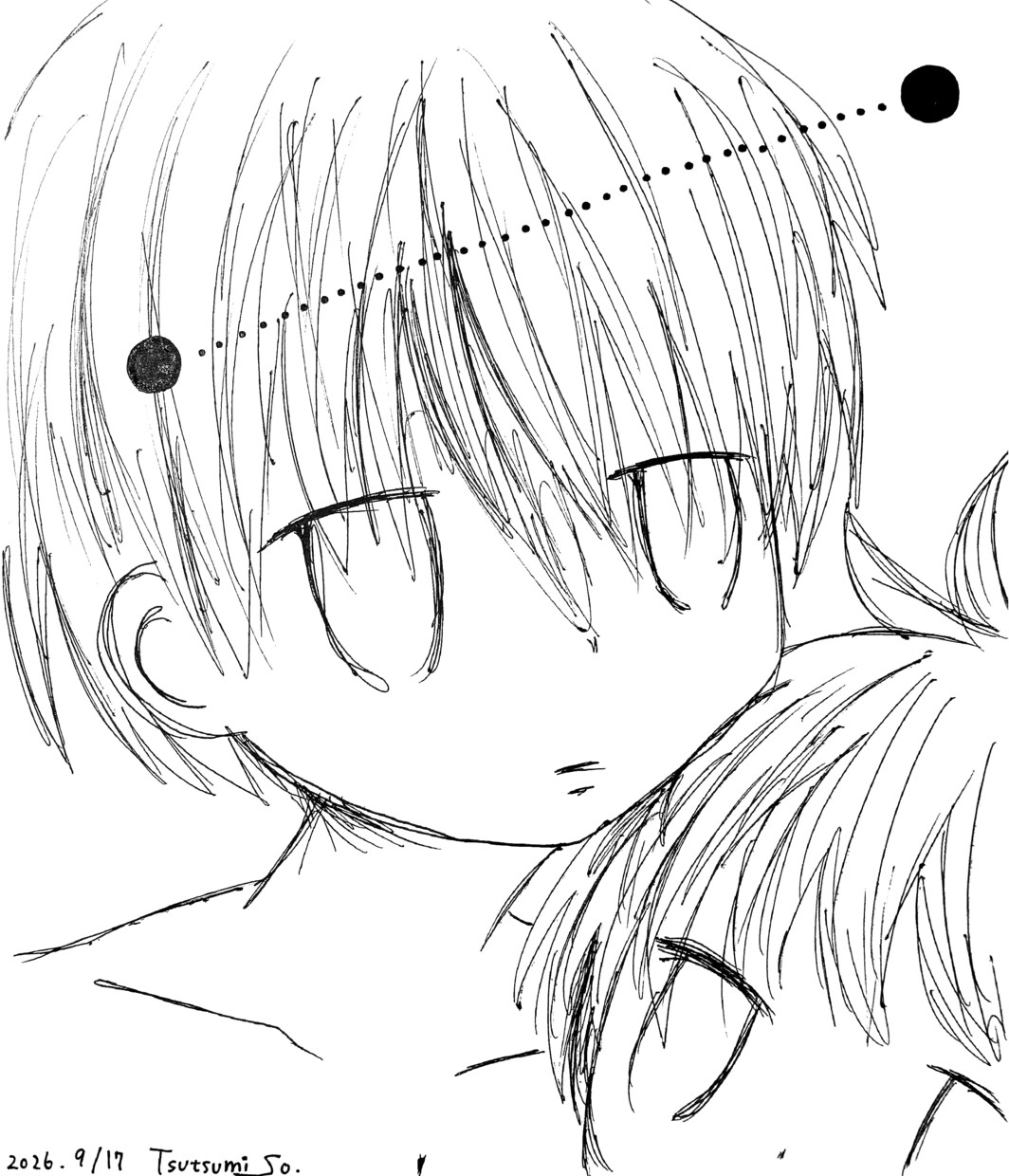 商用◎個人利用◎モノクロイラストの制作します 挿絵、サムネイル、ジャケット等の一枚絵を描きます イメージ2