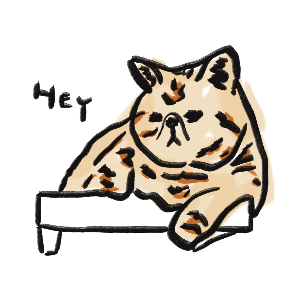 シンプルで味のある線画でイラストお描きします シンプルで味のある線画 カラー対応OK　ギフトにもおすすめ イメージ10
