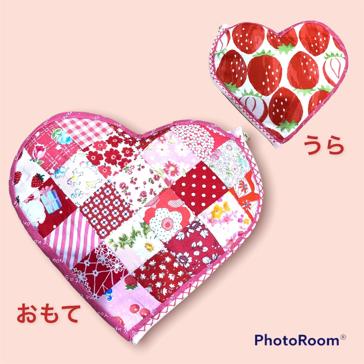 パッチワークの布小物作成します お好みの色指定できます！ご自宅用プレゼント用 イメージ4