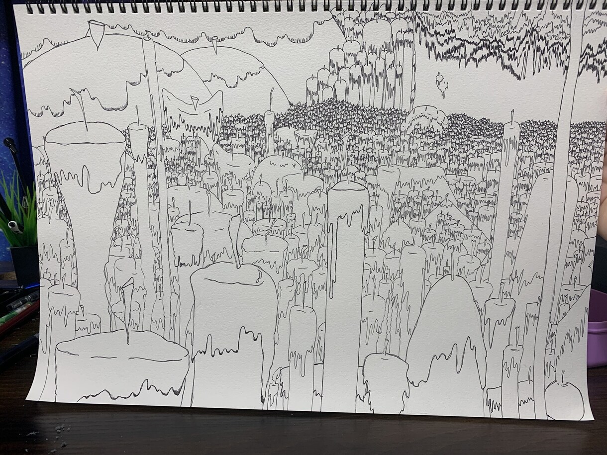 雰囲気のある絵を描きます 抽象的なイメージでも形にして絵にします。挿絵や、飾りに是非！ イメージ7
