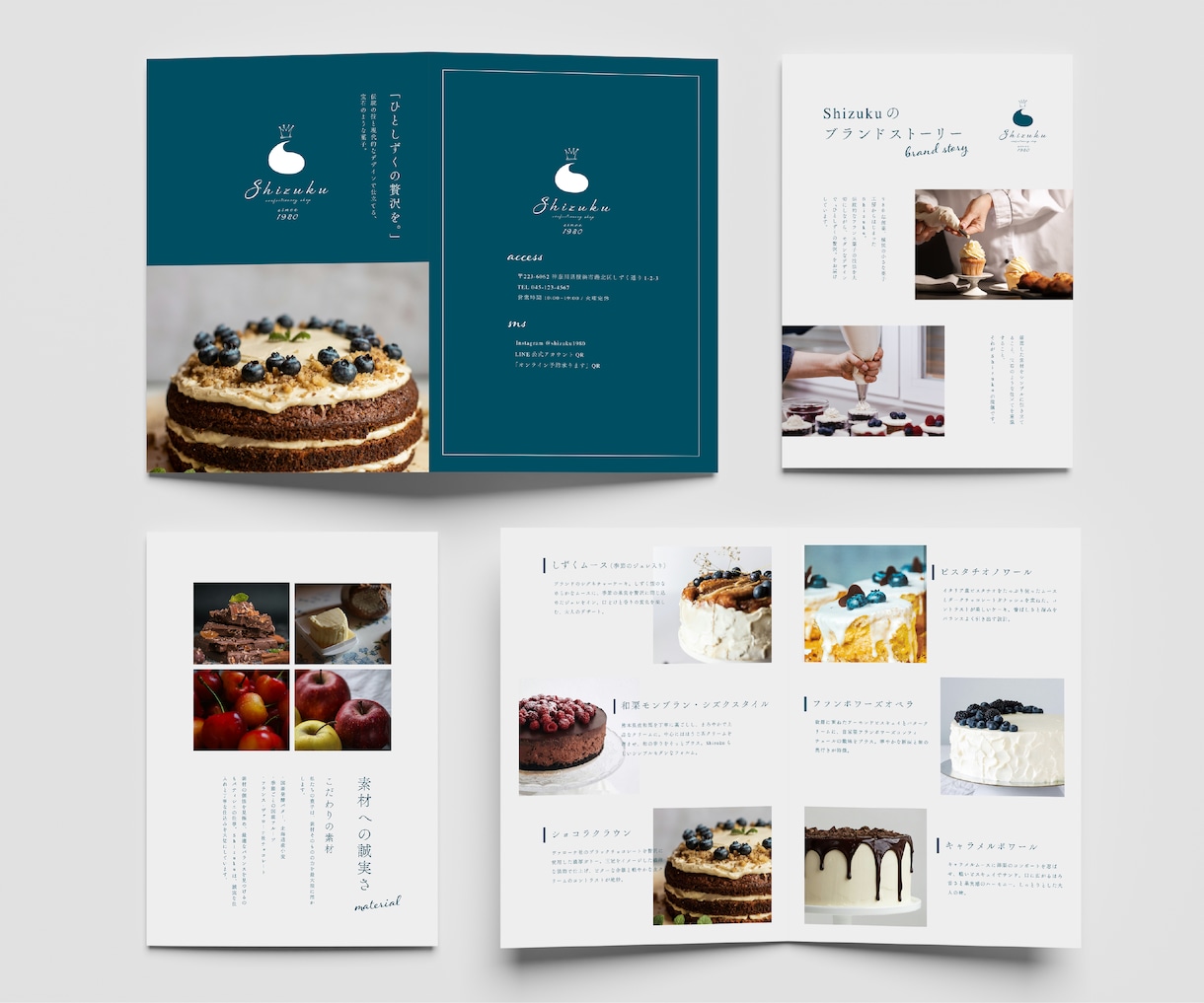 想いが伝わるオシャレなパンフレット作成します 丁寧なヒアリングで目的に合ったデザインをご提案いたします。 イメージ1