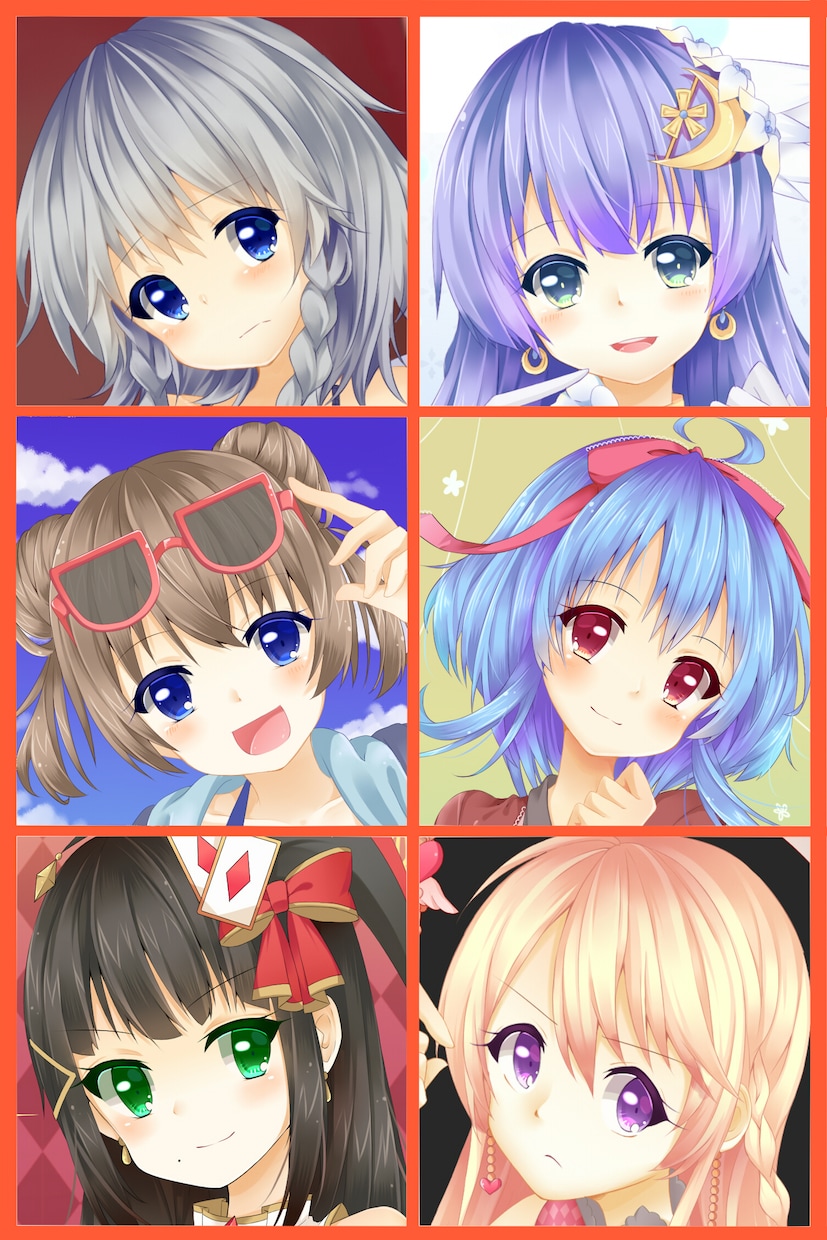 アイコン、ヘッダー描きます 女の子キャラクターを中心に、オリジナル版権問わず描きます。 イメージ2