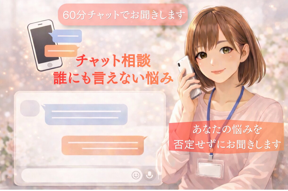 看護師×心理カウンセラーが貴方の悩みに寄り添います HSP・恋愛・人間関係の悩みを否定せず優しくお聴きします イメージ2