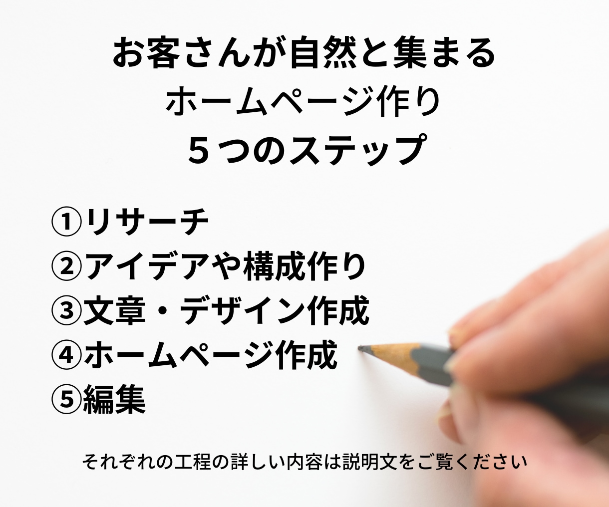 顧客視点に基づいた売れるホームページをお作りします お客様が集まる戦略的ホームページが必要な方は他にいませんか？ イメージ4