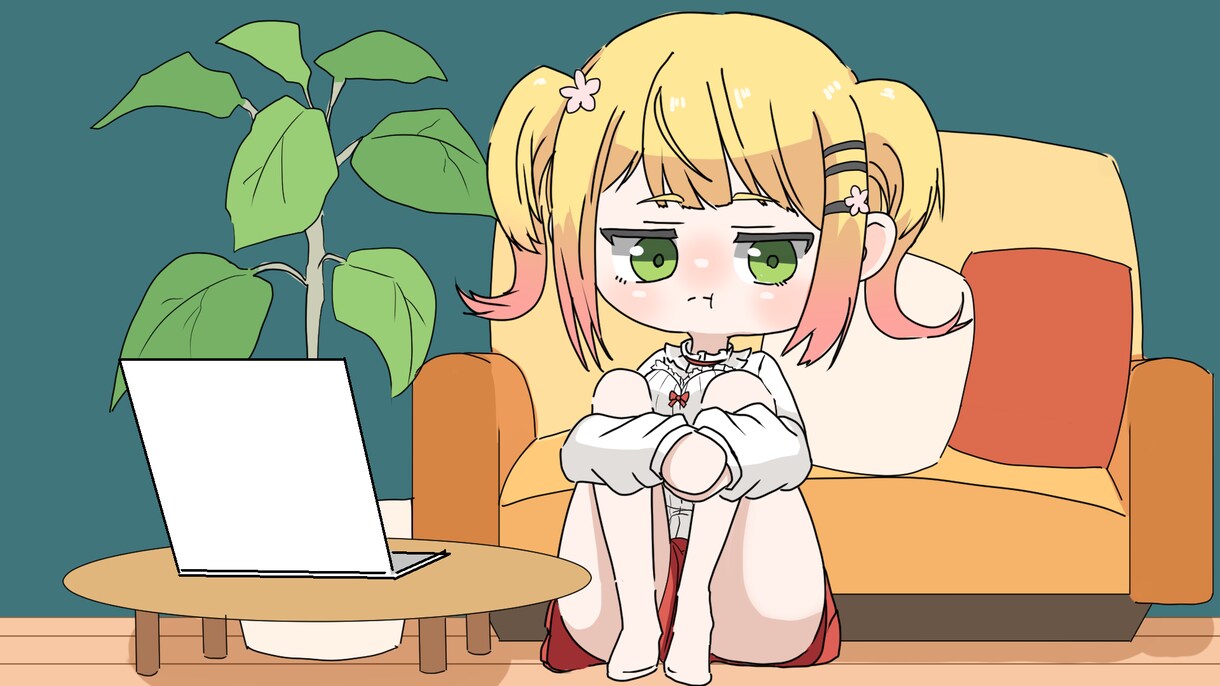 登録者1万人手描き絵師がミニキャラ描きます vtuber切り抜き動画の絵柄であなただけのアイコン作成 イメージ7