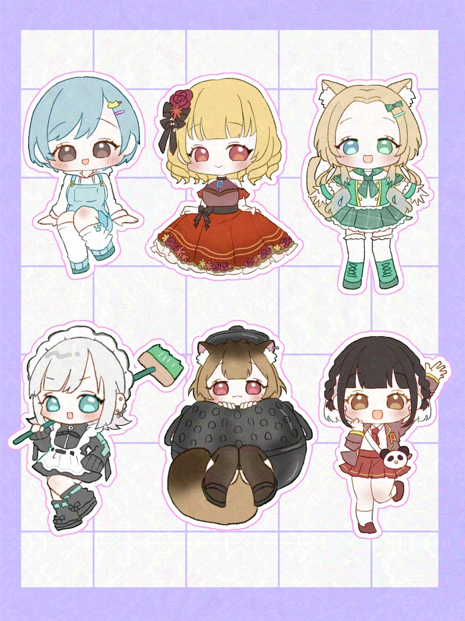ゆるゆるイラスト描きます ラフでゆるっとしたテイストのイラストになります イメージ1