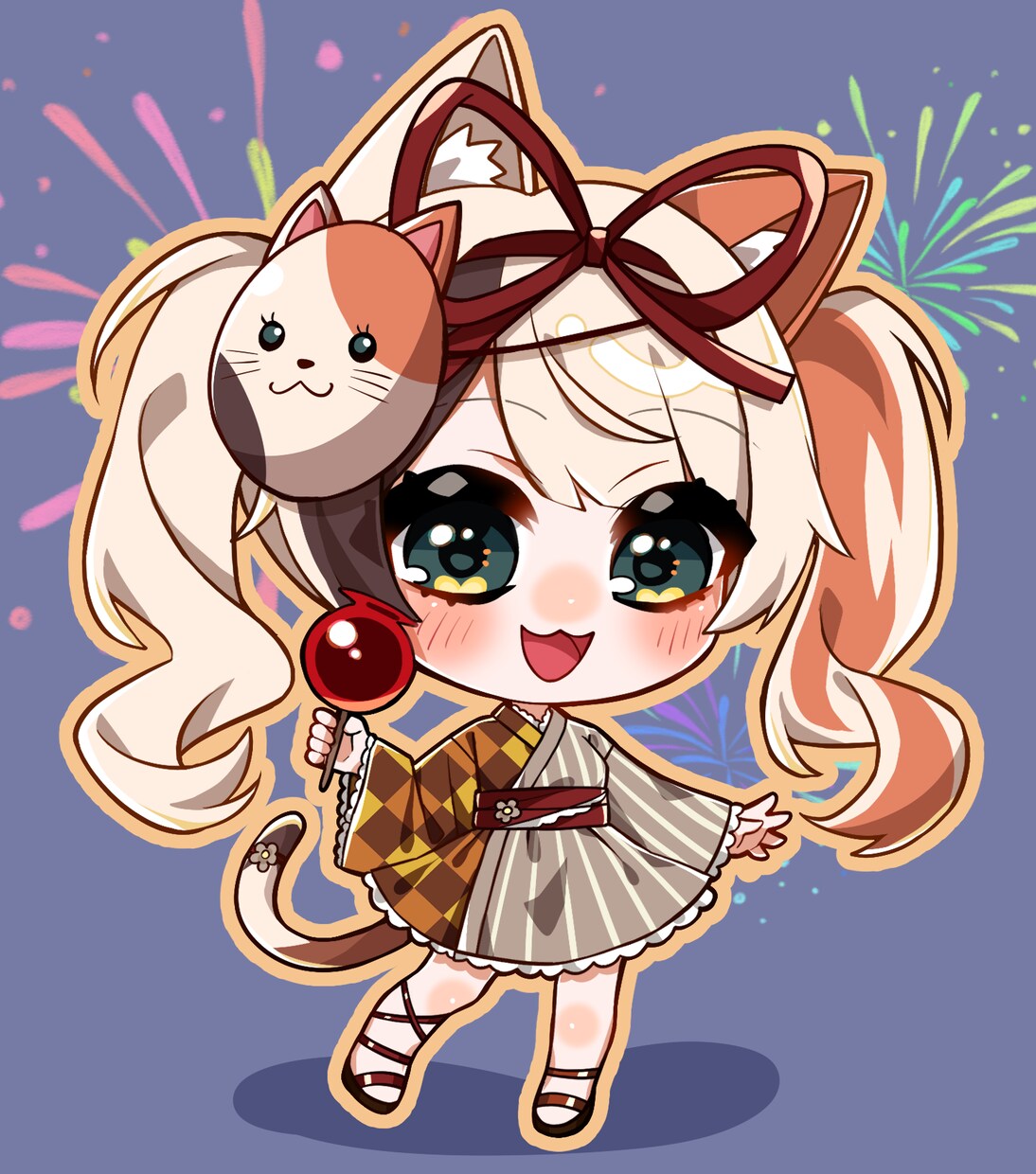 SD(ミニキャラ)描きます 商用利用◎あなたのキャラクターが手のひらサイズに！ イメージ4