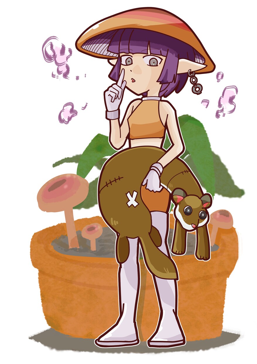 あなたの頭の中のキャラクターイメージ具現化します オリジナルキャラクターは作りたい、でも絵は描けない！かた必見 イメージ3