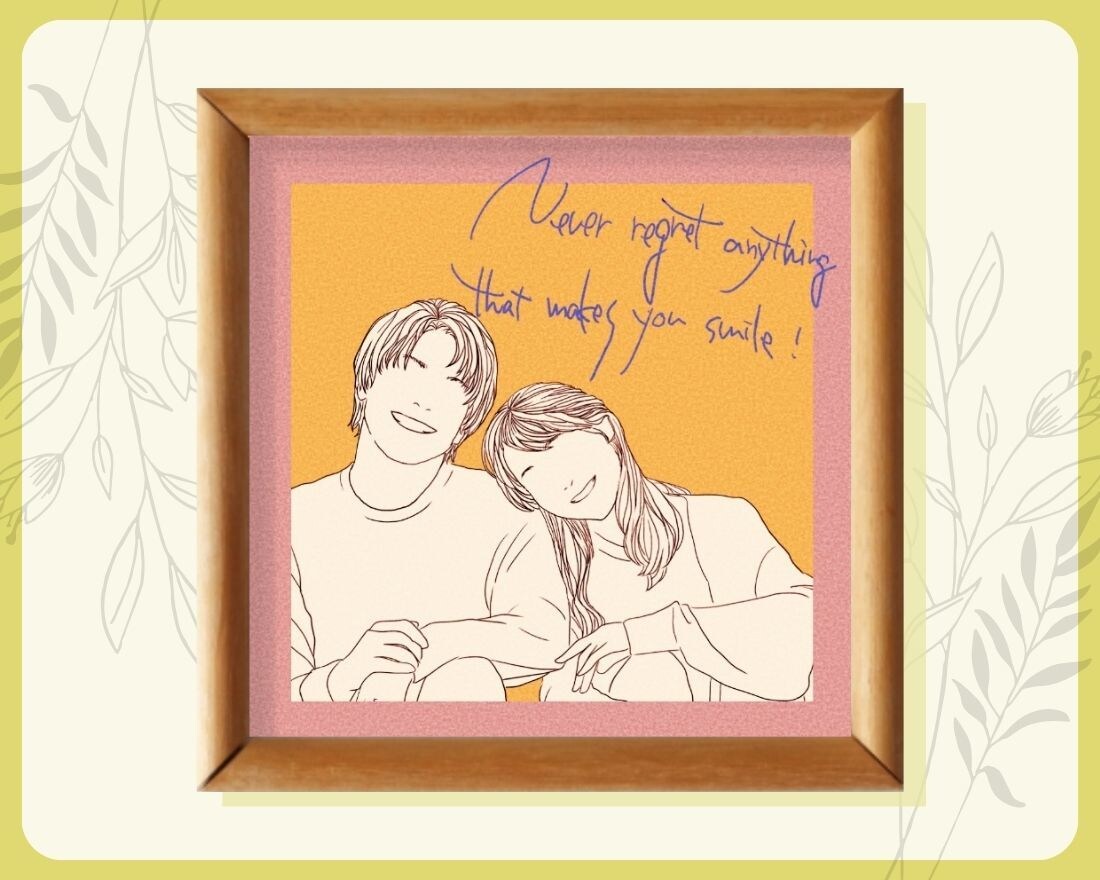 プレゼントに！飾れるおしゃれな似顔絵アート描きます 特別なギフトをお探しの方へ！お祝い・記念日・成長記録に◎♪ イメージ5