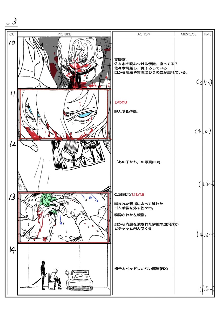 絵コンテや演出で力になります 2D・3D問わず演出に纏わる作業全般お任せください。 イメージ1
