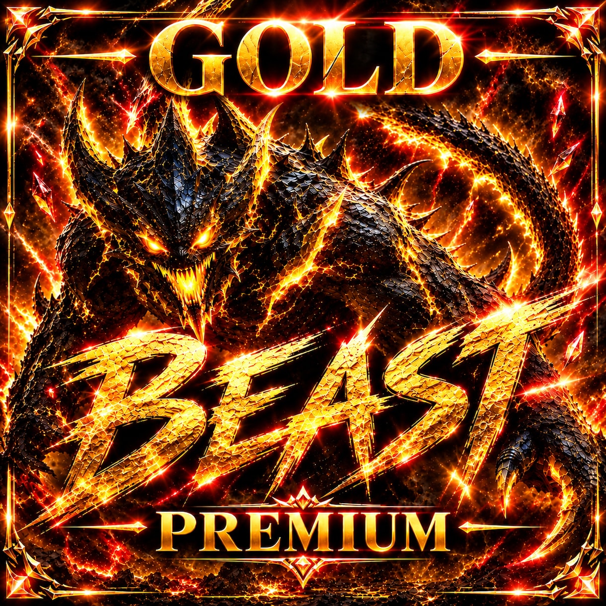 Beast〈Premium〉提供します GOLD型インジケーターBeastの最高級モデル イメージ1
