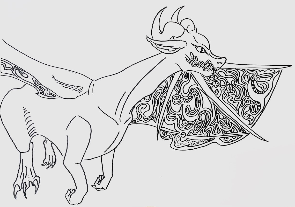 幻獣、ドラゴン等のイラスト描きます 自分で考えたイメージキャラクター等を幻獣化しませんか？ イメージ3