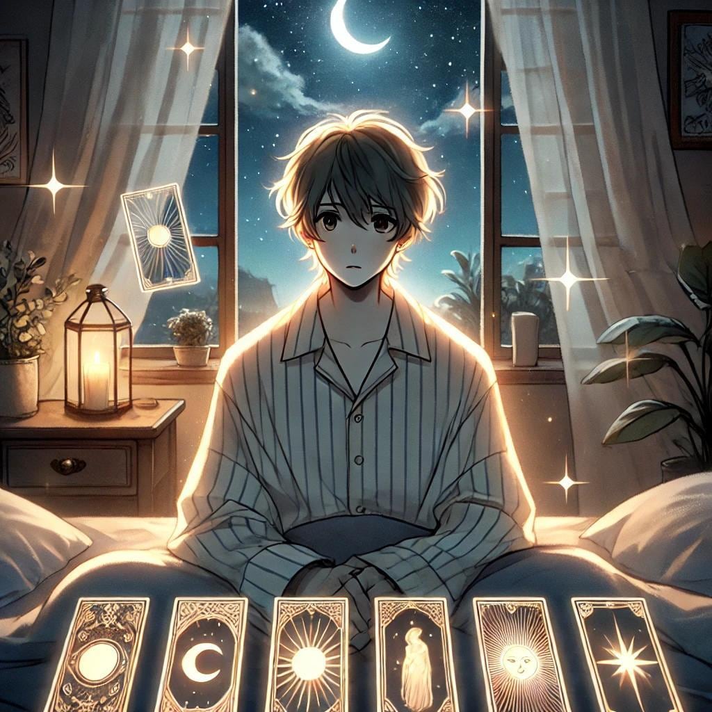 眠れないほど気になるあの人のことを占います グルグル回るいろんな想いにピリオドを打ちましょう。 イメージ1