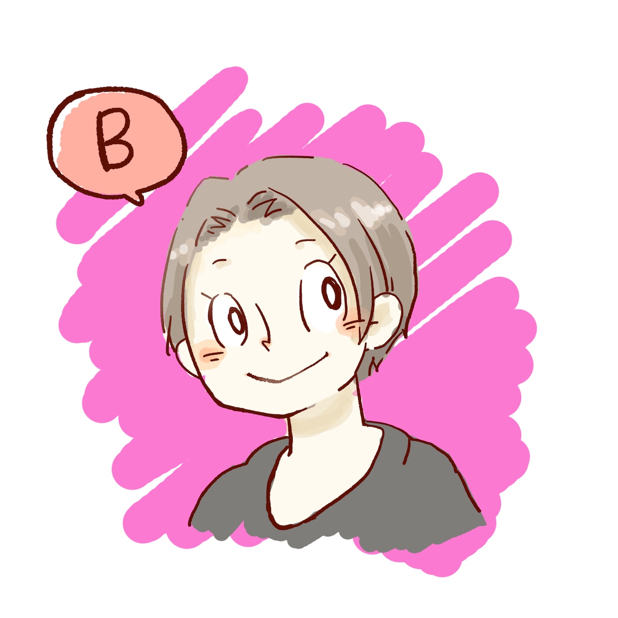 ほんわか、ゆるい似顔絵描きます ３パターンの中から選択！今なら小物１点追加無料で描きます！ イメージ2