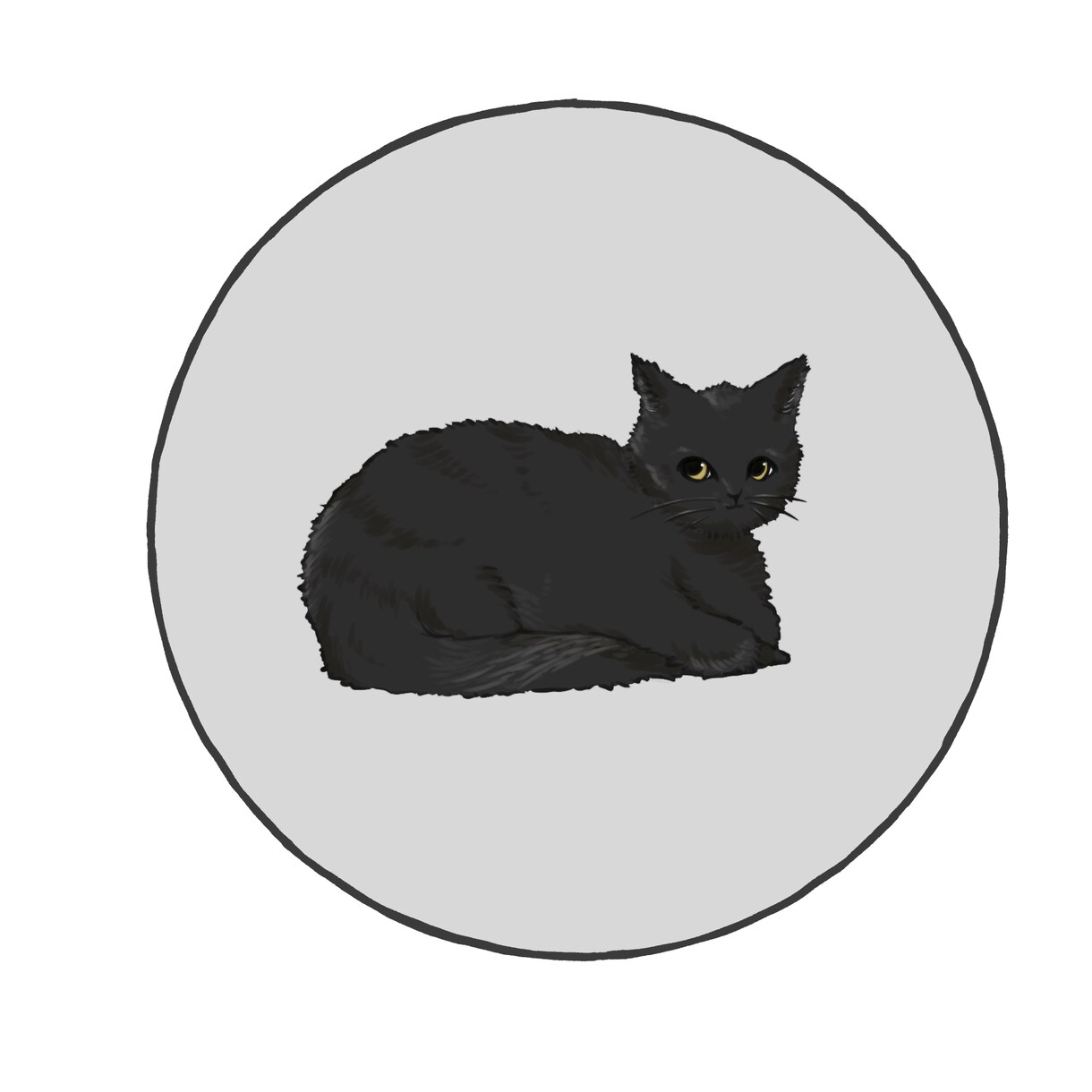愛嬌のある猫ちゃんのイラストを描きます 可愛い表情で思わず微笑んでしまうふわふわ猫ちゃんイラスト イメージ5