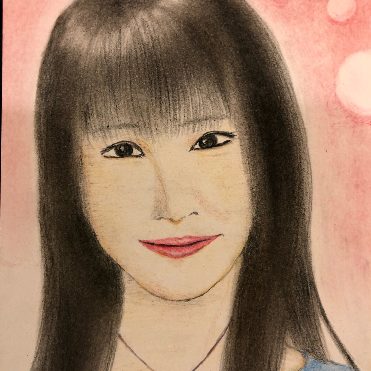 記念日やお子さんの成長記録に写真から似顔絵描きます 主に水彩色鉛筆、パステルを使用して描きます。贈り物にどうぞ イメージ3