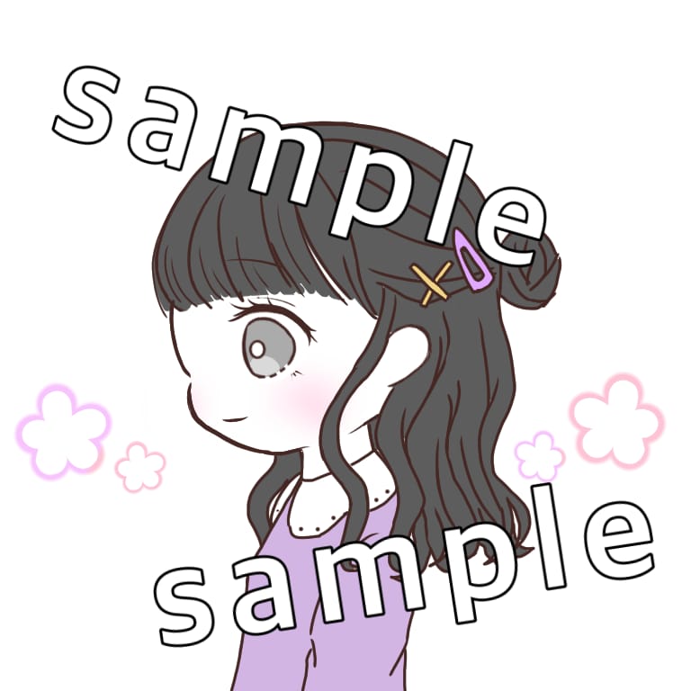 SNS/ブログ用アイコン作成致します 即購入,即日対応可能です！お気軽にご相談ください◎ イメージ2