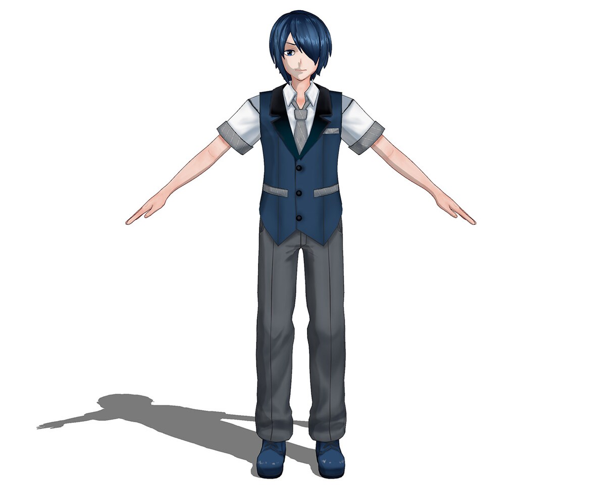３Dのキャラクターモデル作ります オリキャラ、版権キャラを３Dフィギュア化！！ イメージ8