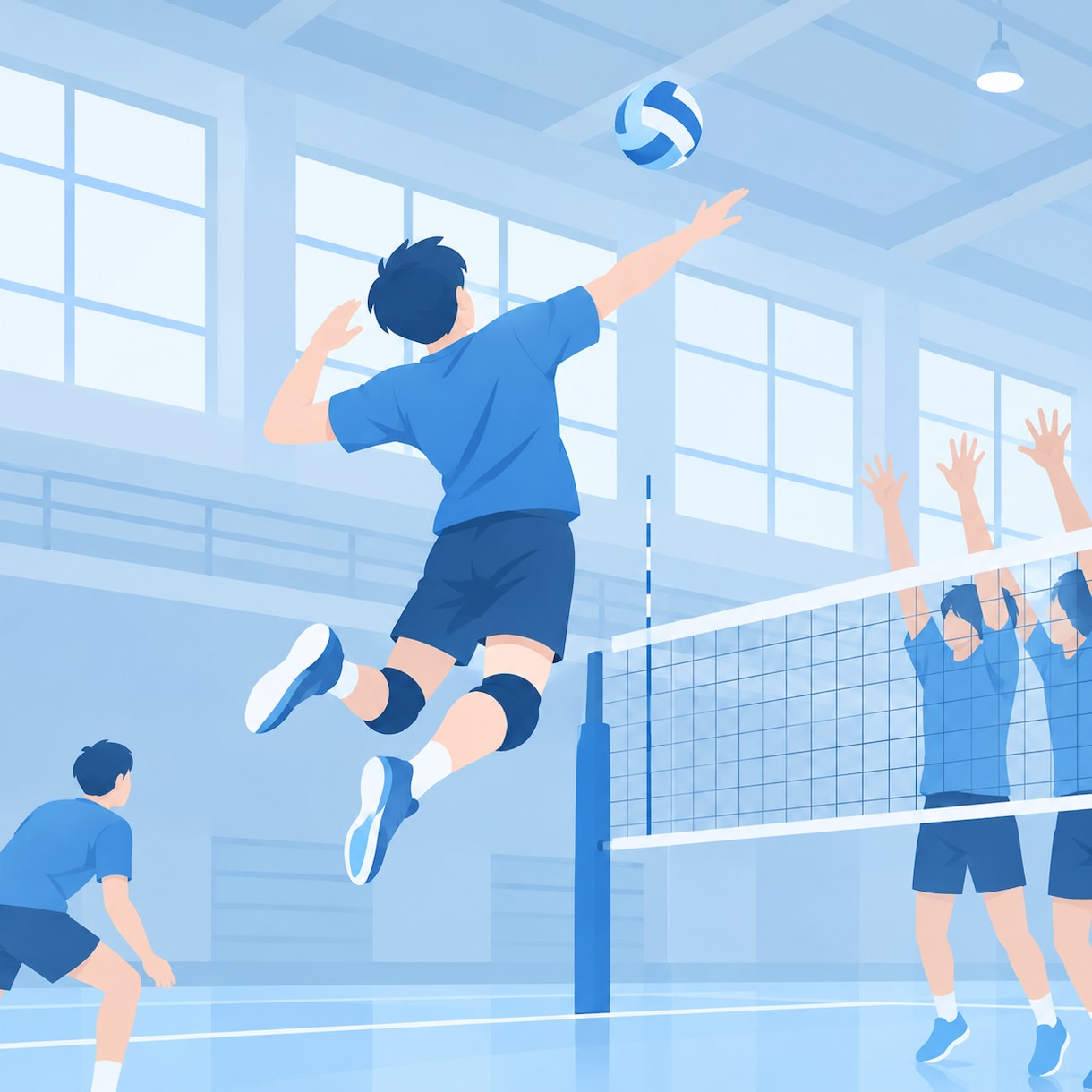 バレーボールの上達に伴走しますます 動画とAIで技術を分析し、論理的に解説します イメージ3