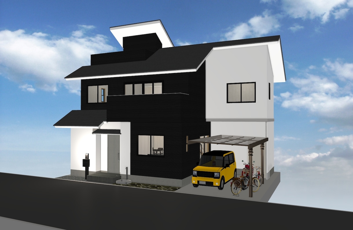 見やすい間取り図を格安で作成します マイホーム建築や家の模様替えに、理想の間取りを作りしょう！ イメージ3