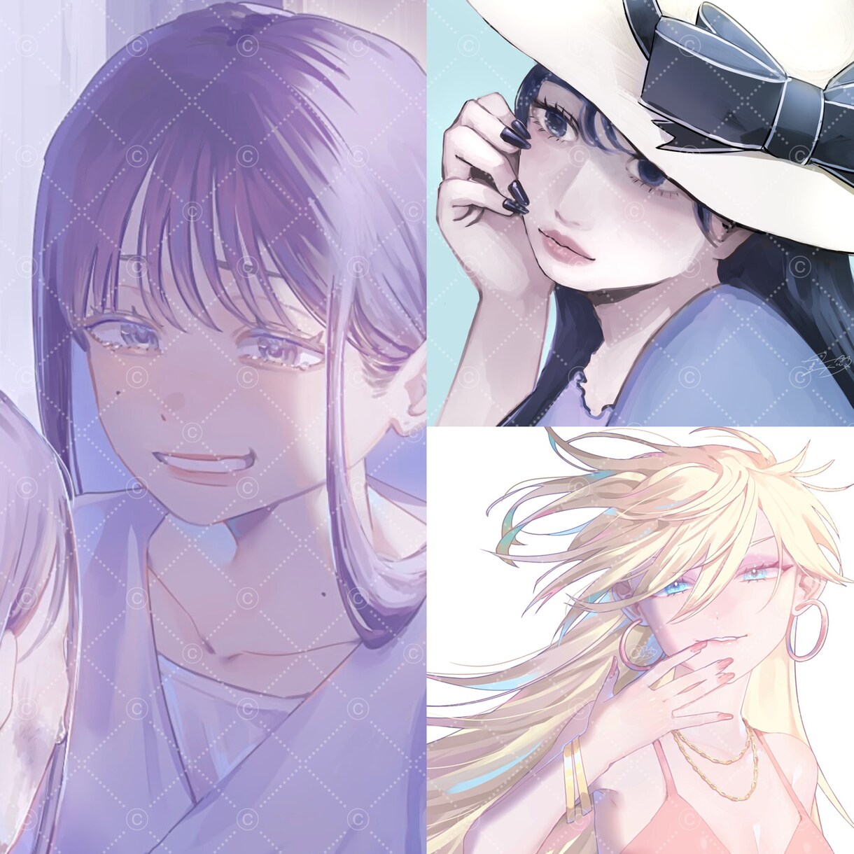 透明感ある可愛いイラストを制作いたします リアル、アニメ調などテイストも変更できます！ イメージ2