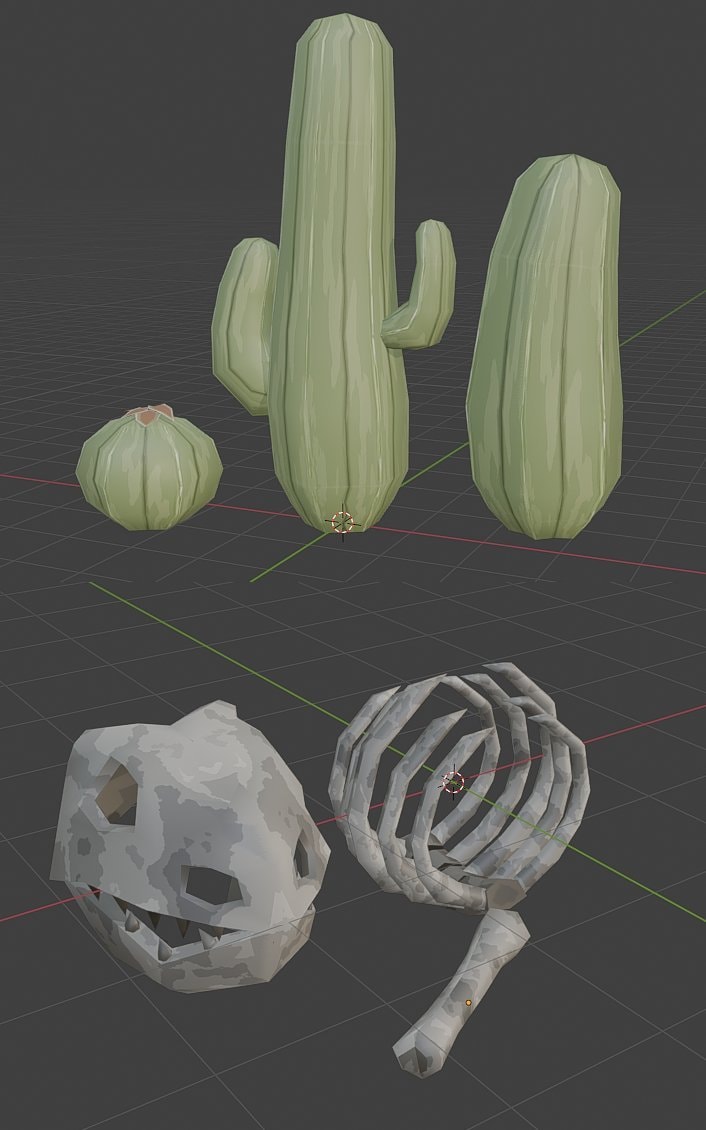 ゲーム用のBlenderの基本操作を教えます Blenderの導入から操作方法まで丁寧にサポートします イメージ6