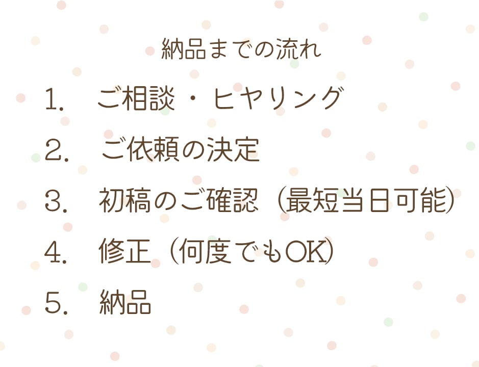 かわいい動物のデザイン心を込めて作ります サポート充実！低価格でも安心高品質しっかり想いをくみ取ります イメージ7