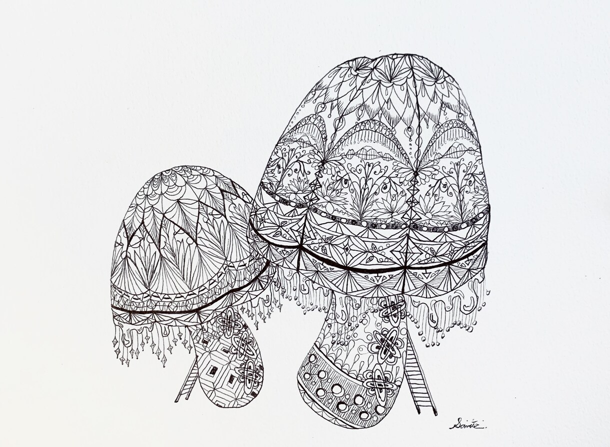 塗り絵用イラスト描きます シニアから子どもまで楽しめる塗り絵イラストです！ イメージ5