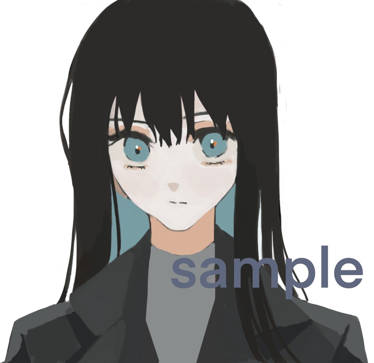 SNS用の可愛い女の子のアイコンを描きます 外国風ちっくなレトロ可愛い女の子！ イメージ5