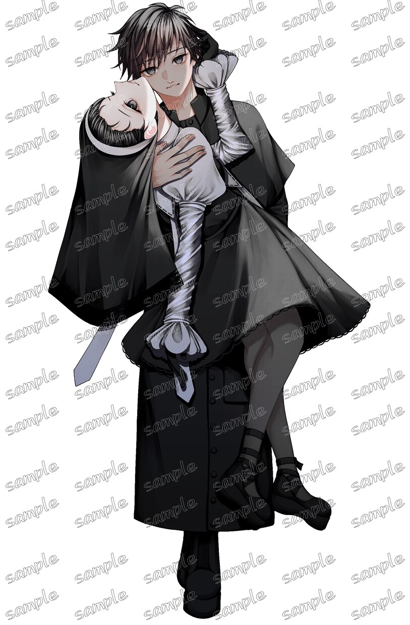 SNS内での活動イラストやアイコンを主に描いてます 透明感や空気感を感じられる塗りが特徴です。 イメージ5