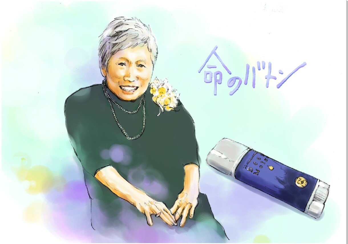手描きポートレート、誰でも喜びます スナップ写真から、手描きで人物ポートレート制作いたします。 イメージ5