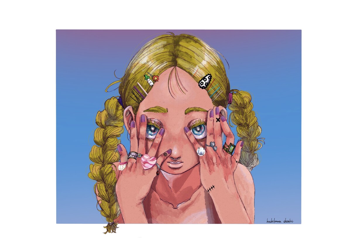 SNSアイコン制作いたします 自分だけのかわいい個性的なイラスト作成します イメージ3
